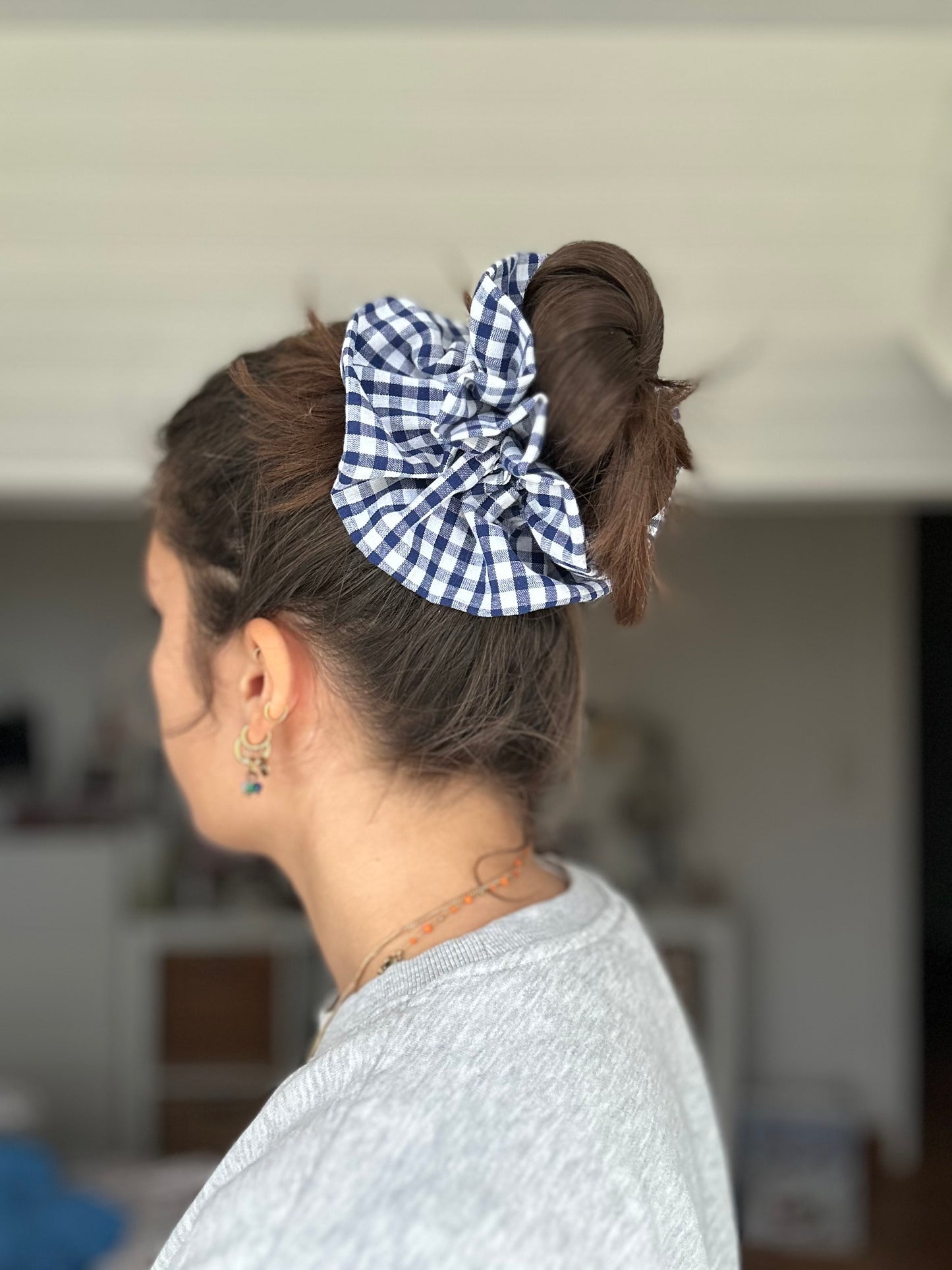 Chouchou double Vichy