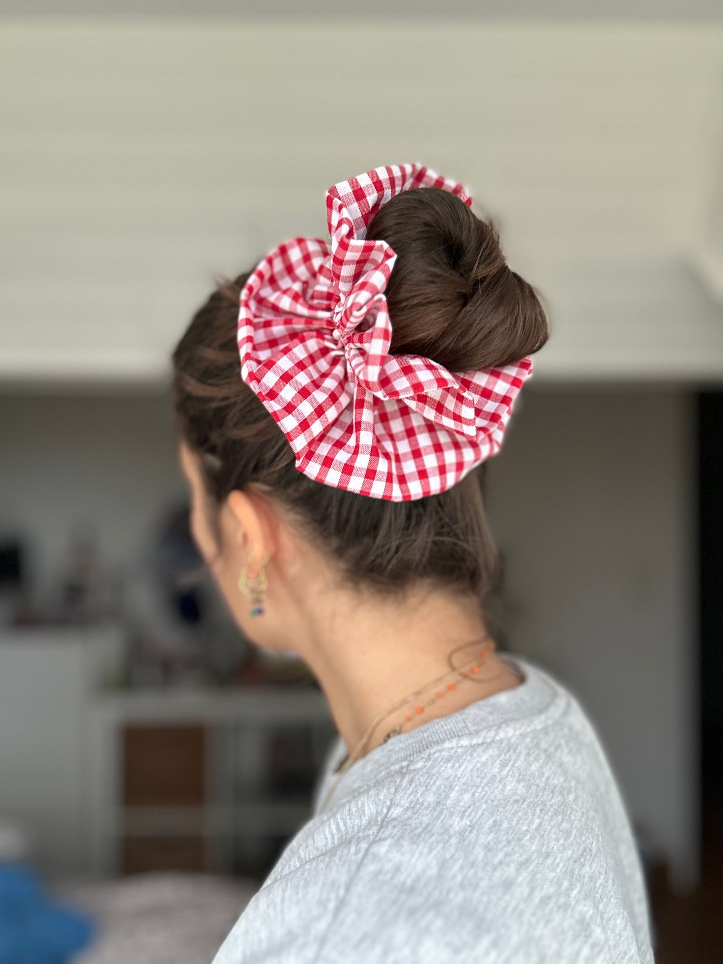 Chouchou double Vichy