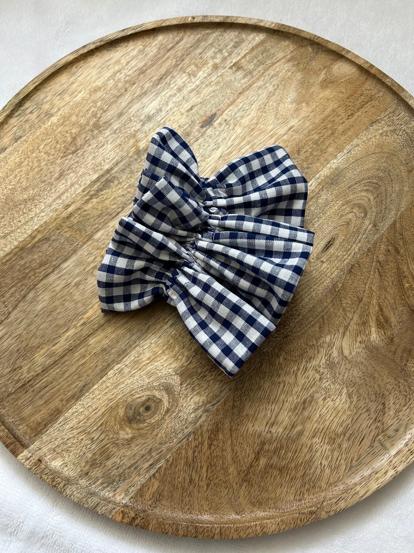 Chouchou double Vichy