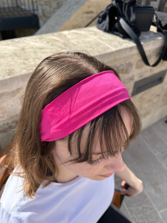 Bandeau fuchsia