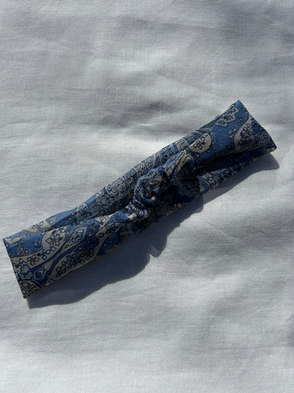Bandeau bohème bleu